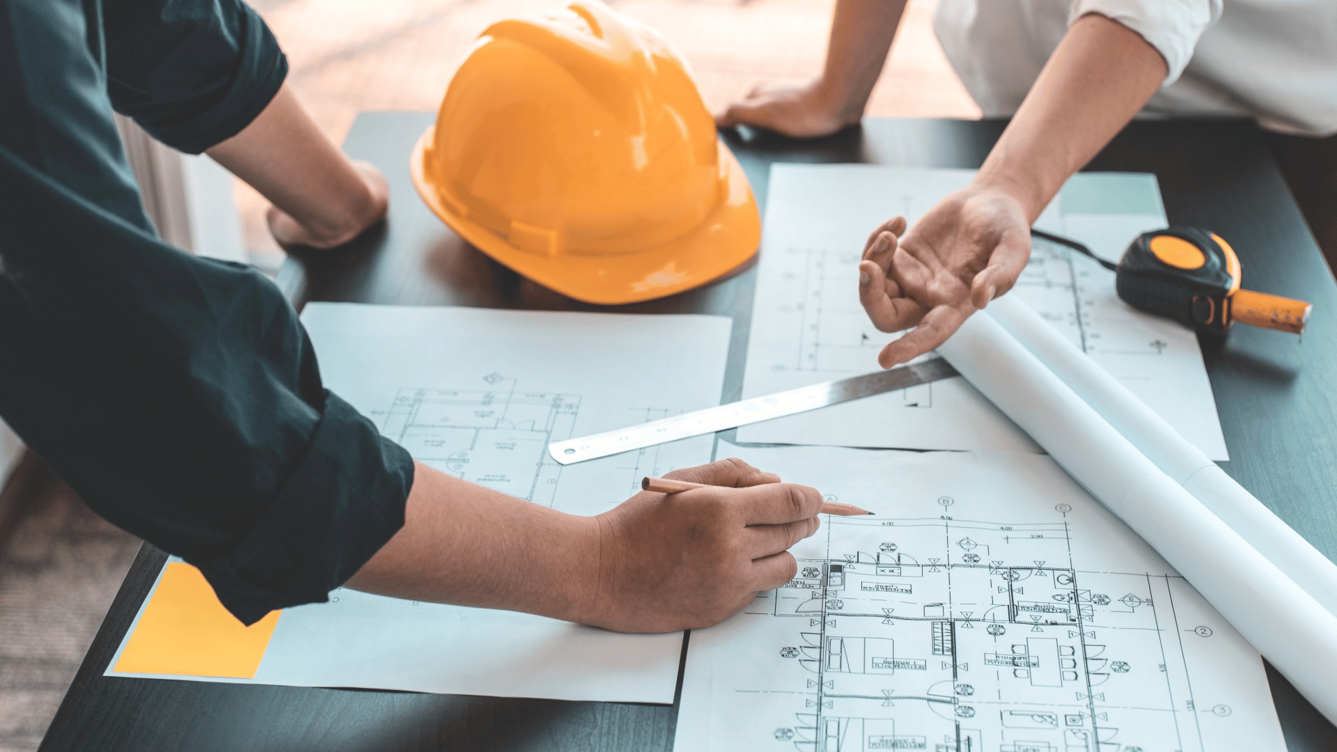 Planning-first renovation consultation with drawings and sample materials